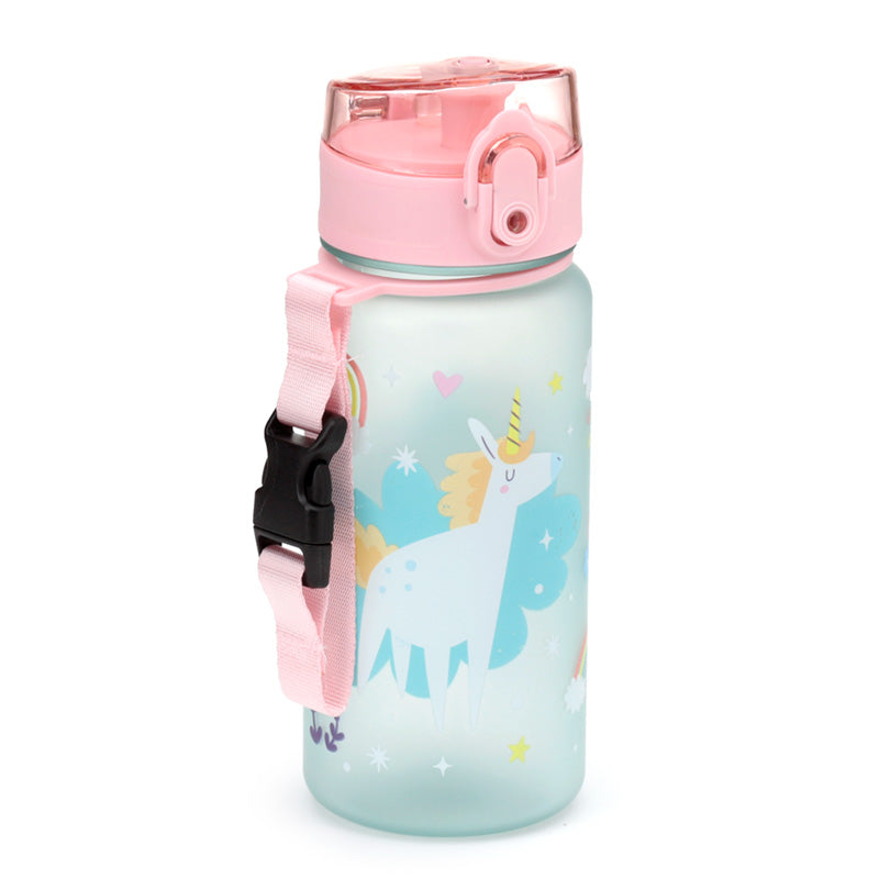 Unicorn Magic Shatterproof Water Bottle Front View