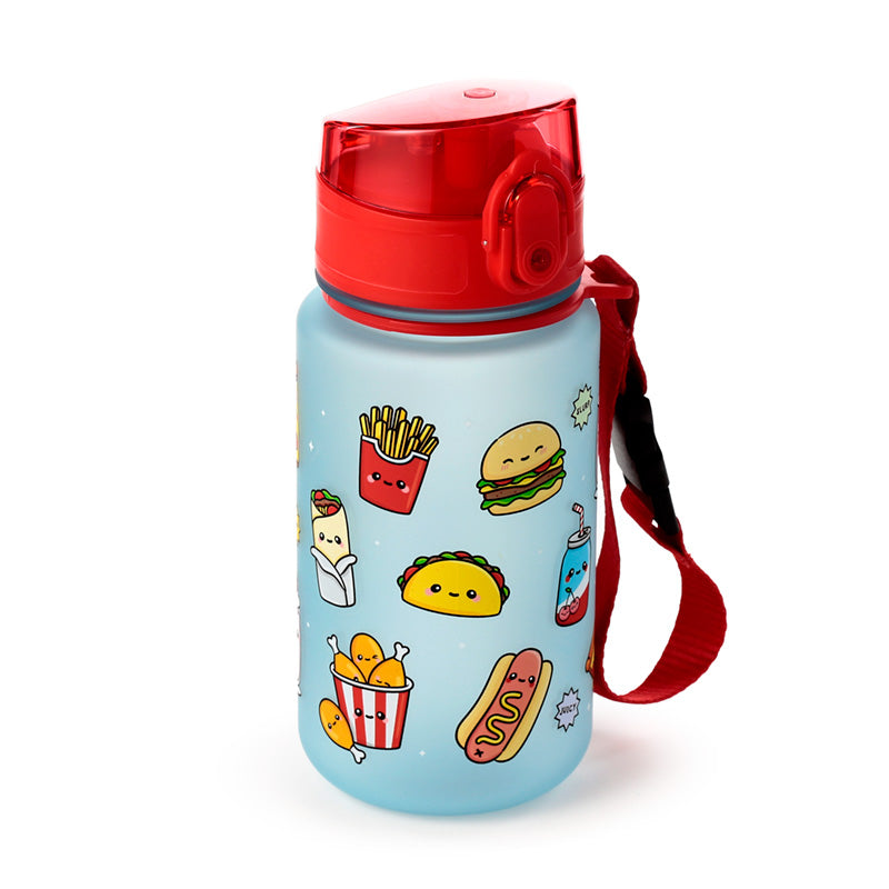 Foodiemals Shatterproof Water Bottle Front View