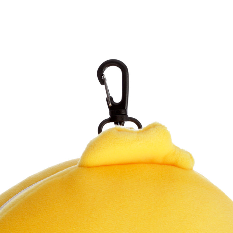 Clara The Duck Travel Pillow Set Bag Clip Close Up