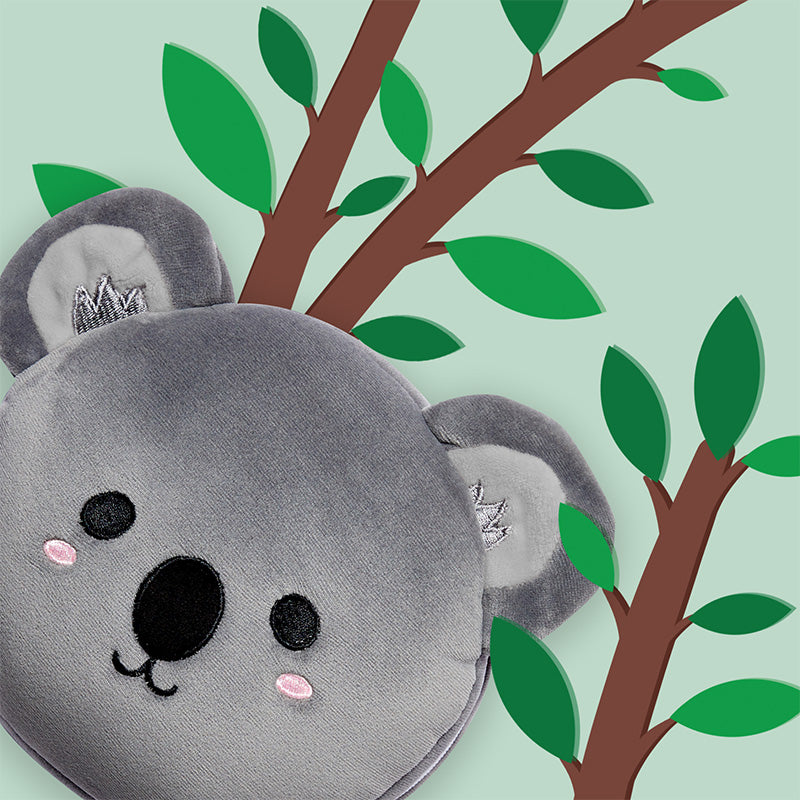 Bindi The Koala Travel Pillow Set Graphic Design