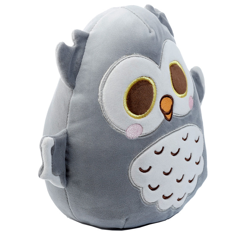Winston The Owl Plush Toy Side View Facing Right