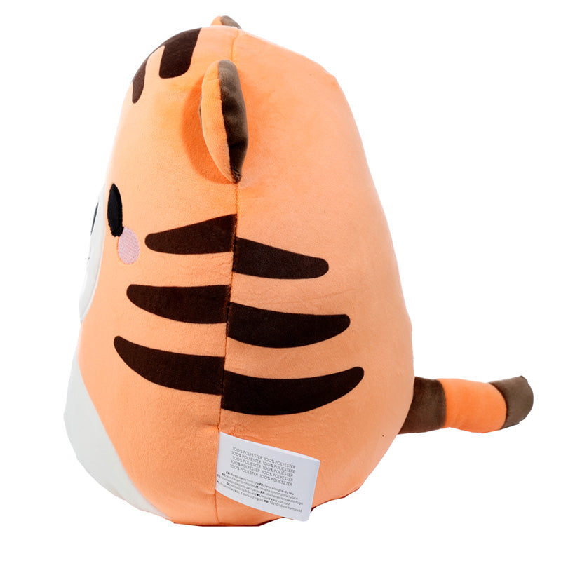 Alfie The Tiger Plush Toy Side View Facing Left