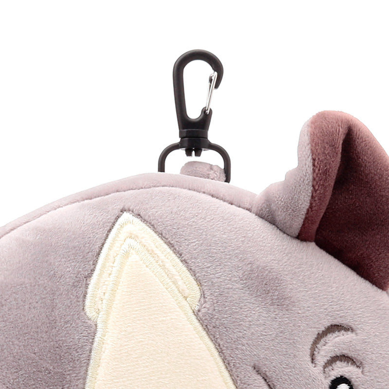 Rhino Travel Pillow Set Bag Clip Close Up