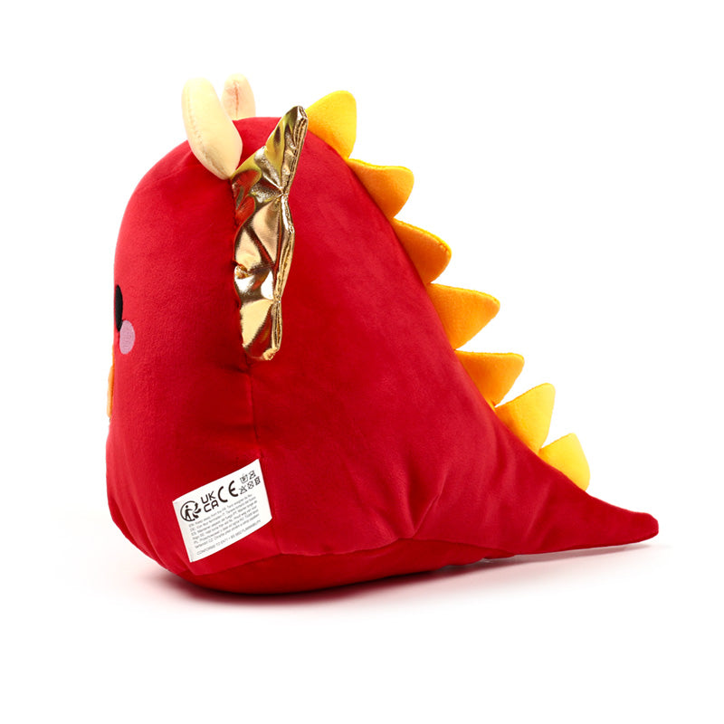 Roscoe The Dragon Plush Toy Side View Facing Left