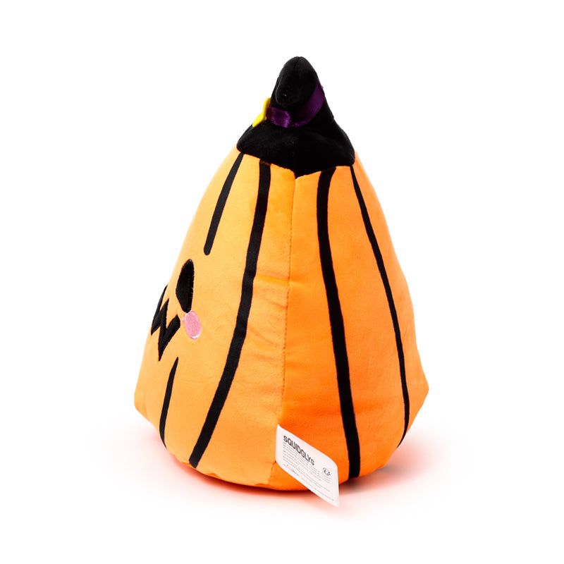 Jaqueline The Pumpkin Plush Toy Side View Facing Left