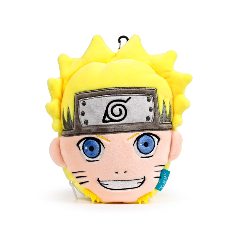 Naruto Uzumaki Travel Pillow Set Front View Closed