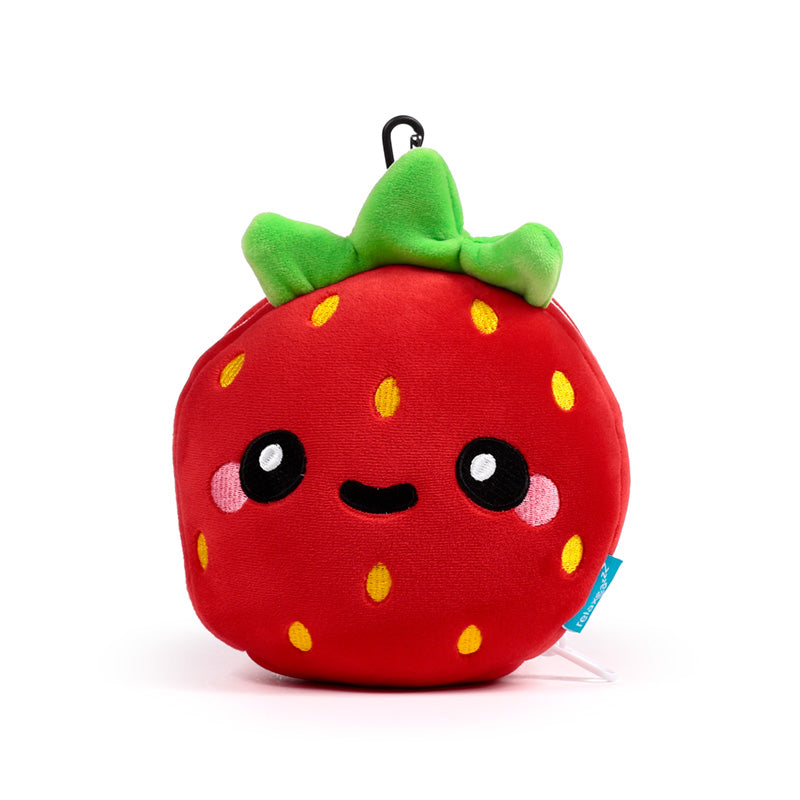 Elidi The Strawberry Travel Pillow Set Front View Closed