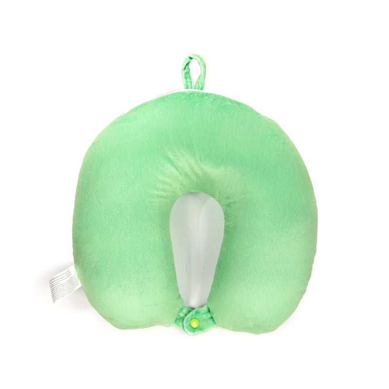Pedro The Avocado 2-In-1 Travel Pillow & Toy Set Side Angle