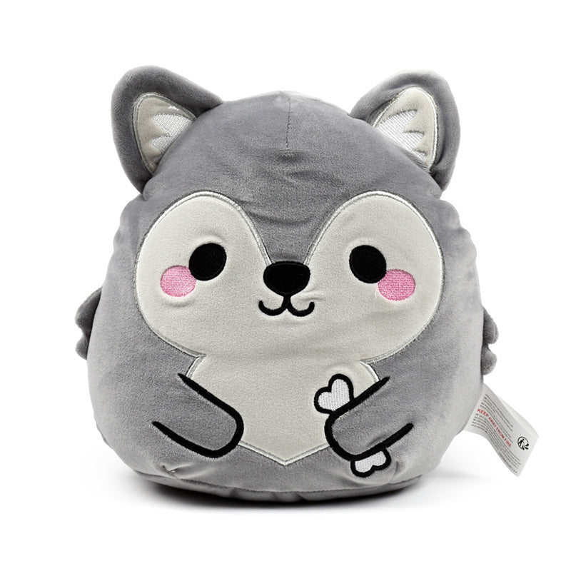 Dorian The Wolf Plush Toy Front View