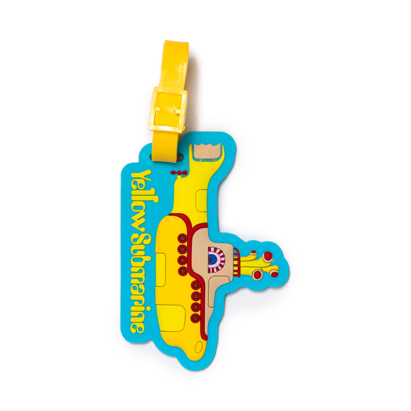 The Beatles Yellow Submarine Luggage Tag Front View