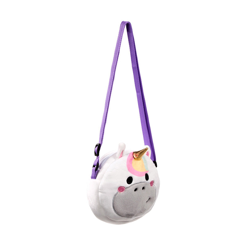 Astra The Unicorn Crossbody Bag Front View Including Strap