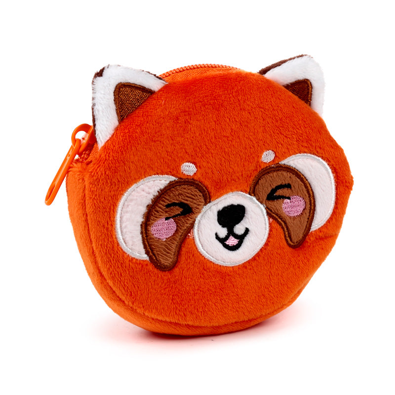 Ru The Red Panda Mini Plush Change Purse Front View