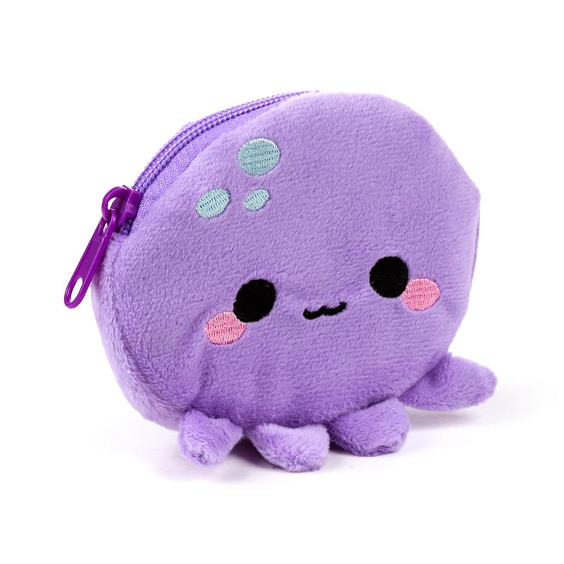 Wendy The Octopus Mini Plush Change Purse Front View