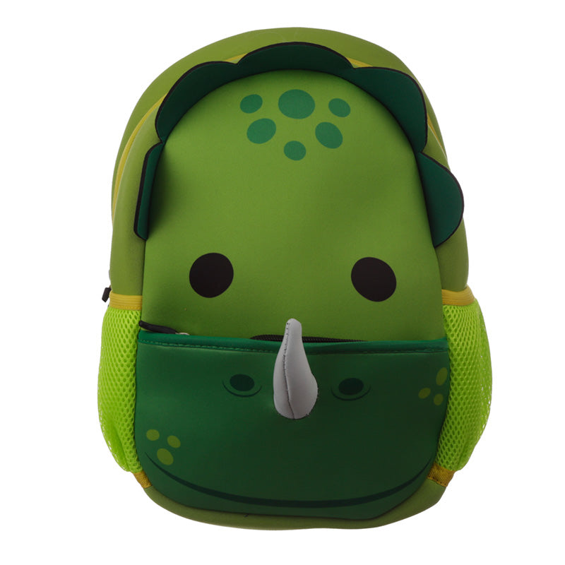 Huck The Dinosaur Backpack Front View