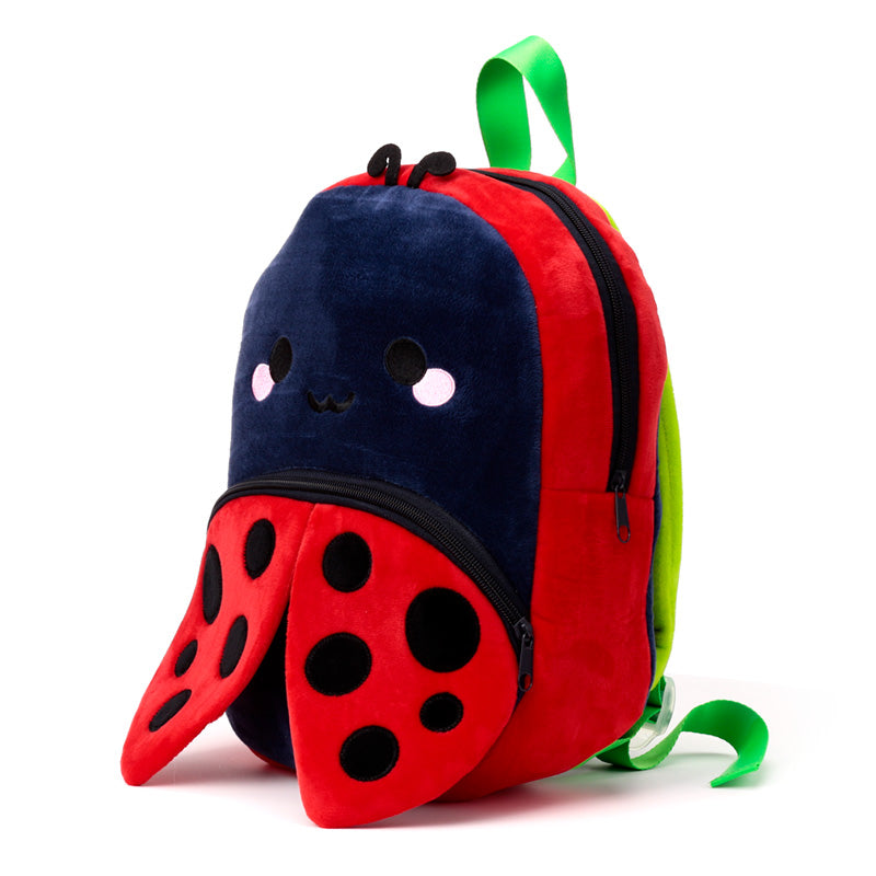 Tilly The Ladybird Backpack Side View Facing Left