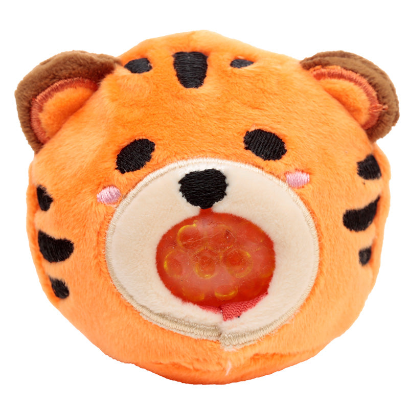 Alfie The Tiger Queasy Squeezies Fidget Toy Front View