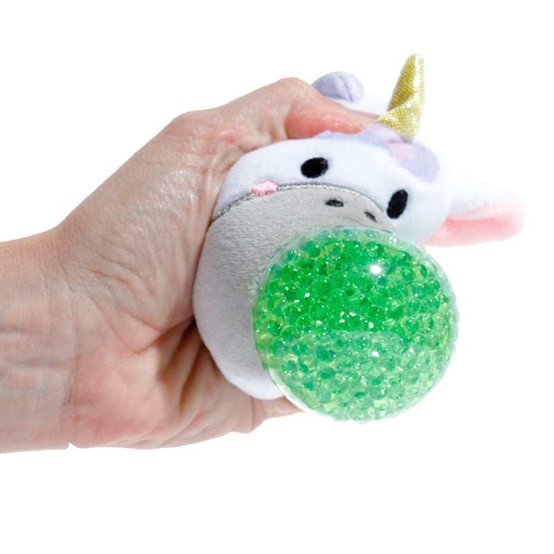 Astra The Unicorn (Green) Queasy Squeezies Fidget Toy Squeezing The Fidget Toy